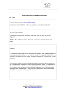 Atlas Interactivo de Sedimentos Urinarios