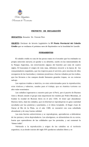 Poder Legislativo Provincia de Corrientes PROYECTO DE