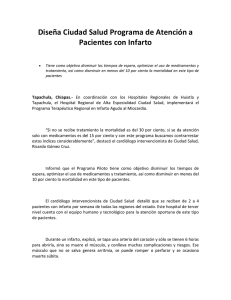 Diseña Ciudad Salud Programa de Atención a Pacientes con Infarto