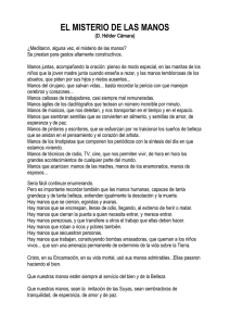 EL MISTERIO DE LAS MANOS