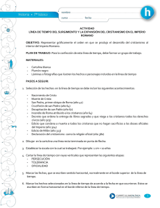 ACTIVIDAD LÍNEA DE TIEMPO DEL SURGIMIENTO Y LA