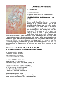 LA SANTISIMA TRINIDAD