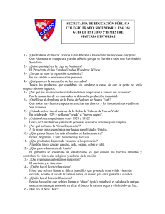 1.- ¿Qué trataron de buscar Francia, Gran Bretaña e Italia entre las