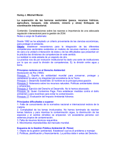 11-5-2009 La superacion de las barreras sectoriales