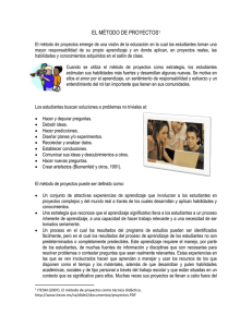ART. El Método de Proyectos