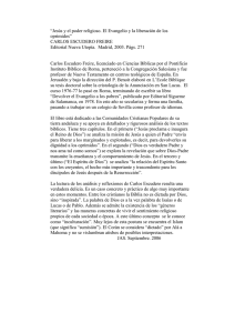 ESCUDERO FREIRE jesus y el poder religioso 2003
