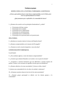 Trabajo en grupo - Orden San Agustín