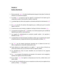 TELLER # 6 Nombre: Mayi Nieto H. El procesamiento ---g---