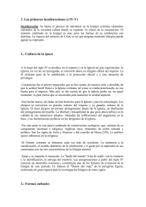 Las primeras inculturaciones (s IV