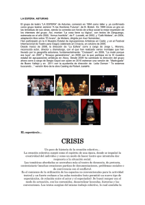Currículum del grupo La Esfera