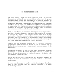 EL DISPLACER DE LEER