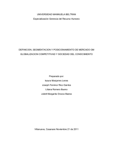 TRABAJO GRUPAL GM - teoriasadministrativas
