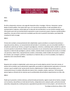 Ideas IDEA 1 De ello se desprende, entonces, este segundo