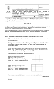 COLEGIO BETHLEMITAS GUÍA DE DESARROLLO N° 1 Día 20 Mes