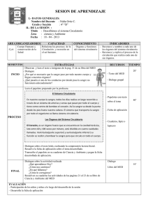Plan de Lección: El Sistema Circulatorio - 4to Grado