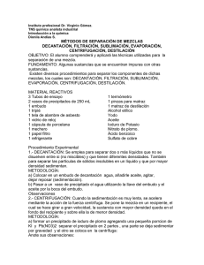 Instituto profesional Dr. Virginio Gómez. TNS químico analista industrial Dionila Andías S.
