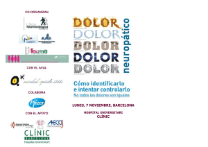 dolor neuropático - Lliga Reumatològica Catalana
