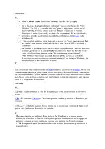 Informatica 1º_ Abre el Menú Inicio, Selecciona ejecutar, Escribe