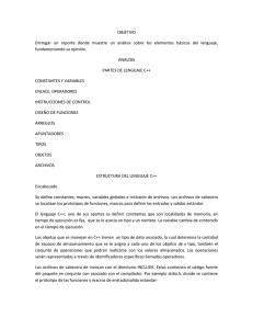 OBJETIVO Entregar un reporte donde muestre un análisis sobre los