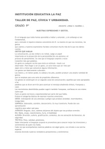 grado: 9º - Jorge H. Ramírez Teacher I.E. LA PAZ