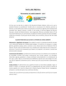 DIA MUNDIAL DEL MEDIO AMBIENTE_2015