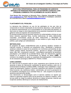 XIX Verano de la Investigación Científica y Tecnológica del Pacífico