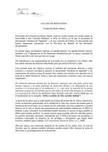 SALUDO DE BIENVENIDA