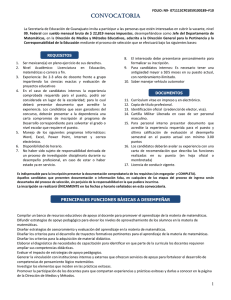Jefe del Departamento de Matemáticas