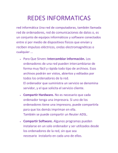 REDES INFORMATICAS