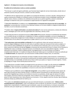 Capítulo 3 – El trabajo de la muerte en las instituciones El análisis