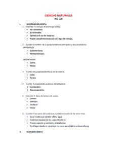 CIENCIAS NATURALES 8V0 EGB