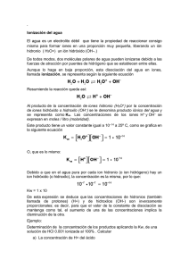 Archivo no. 9 IONIZACIÓN DEL AGUA.