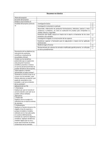 Resumen no técnico ☐