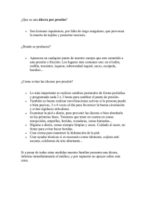 Prevenir úlceras por presión