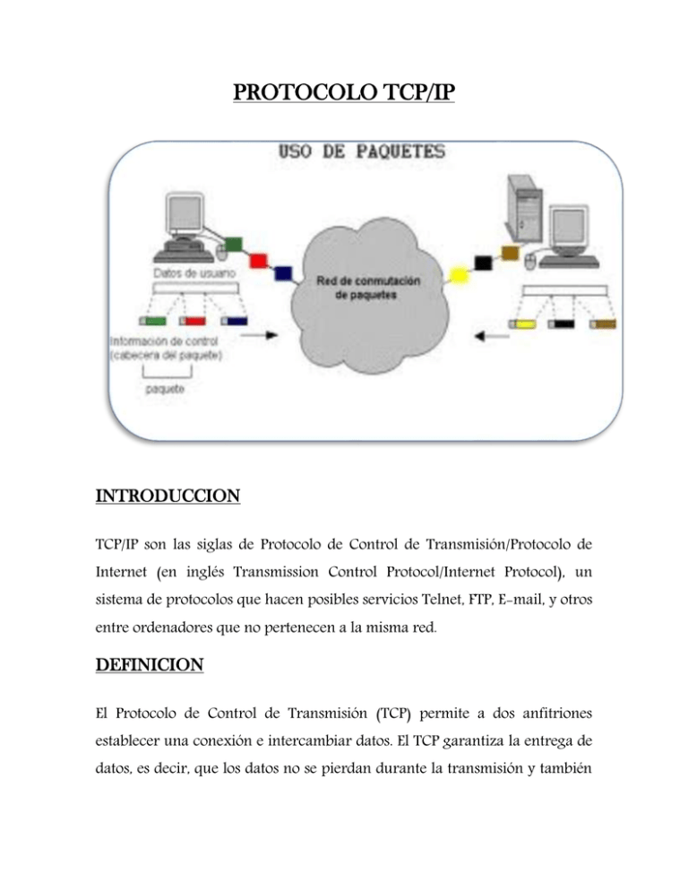 Protocolo Tcpip Introduccion 5779