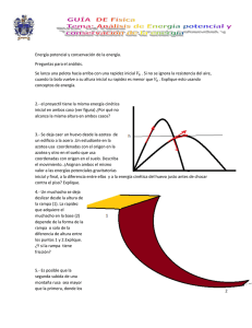lisis de Energia potencial y conservaciÃ³n de la energÃa