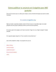 How to Post ads on Craiglist