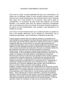 ensayo paradigmas de a educacion.
