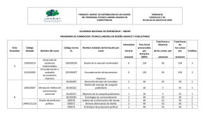 FORMATO MATRIZ DE DISTRIBUCION DE LOS CURSOS DEL