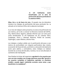 16 mil habitantes serán beneficiados con la obra de