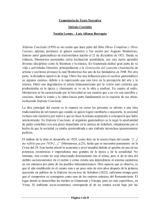 Análisis de Sinfonía Concluida de Monterroso