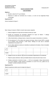 Laboratorio de mecánica clásica