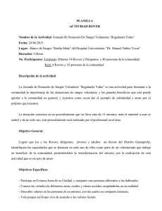 Regalando Vidas
