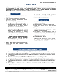 Jefe del Departamento de Información Contable