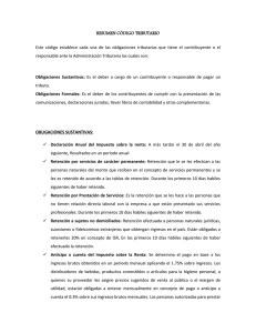 Areyes GT04 RESUMEN CÓDIGO TRIBUTARIO