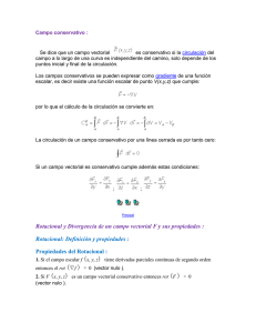 Gradiente de un campo vectorial