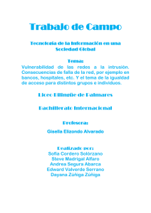 Trabajo de Campo-TISG - tisgpal1-3