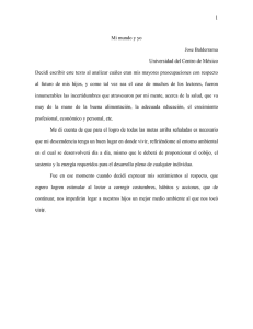 Escrito Mi Mundo y Yo-2 - Maestria-Educacion-UCEM