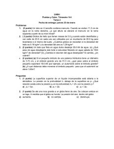UAM-I Fluidos y Calor. Trimestre 14