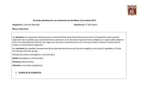 PLANIFICACIÓN CIENCIAS MARZO.
